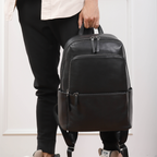 291  Genuine Leather 15.6 Inch Laptop Backpack