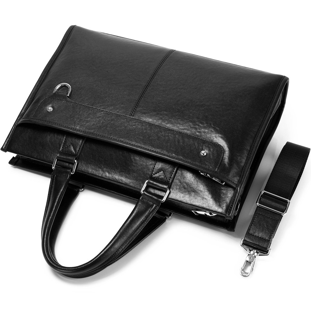 338 Men's genuine leather  business briefcase cowhide bag