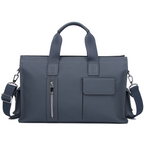 563 Men's Business Bag Leather Briefcase Shoulder Laptop Bag