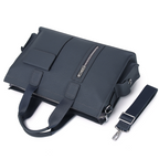 563 Men's Business Bag Leather Briefcase Shoulder Laptop Bag