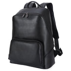 Genuine Leather Men Backpack 