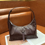 925 Women's Trendy Vintage Genuine Cowhide Leather Shoulder Tote Bag