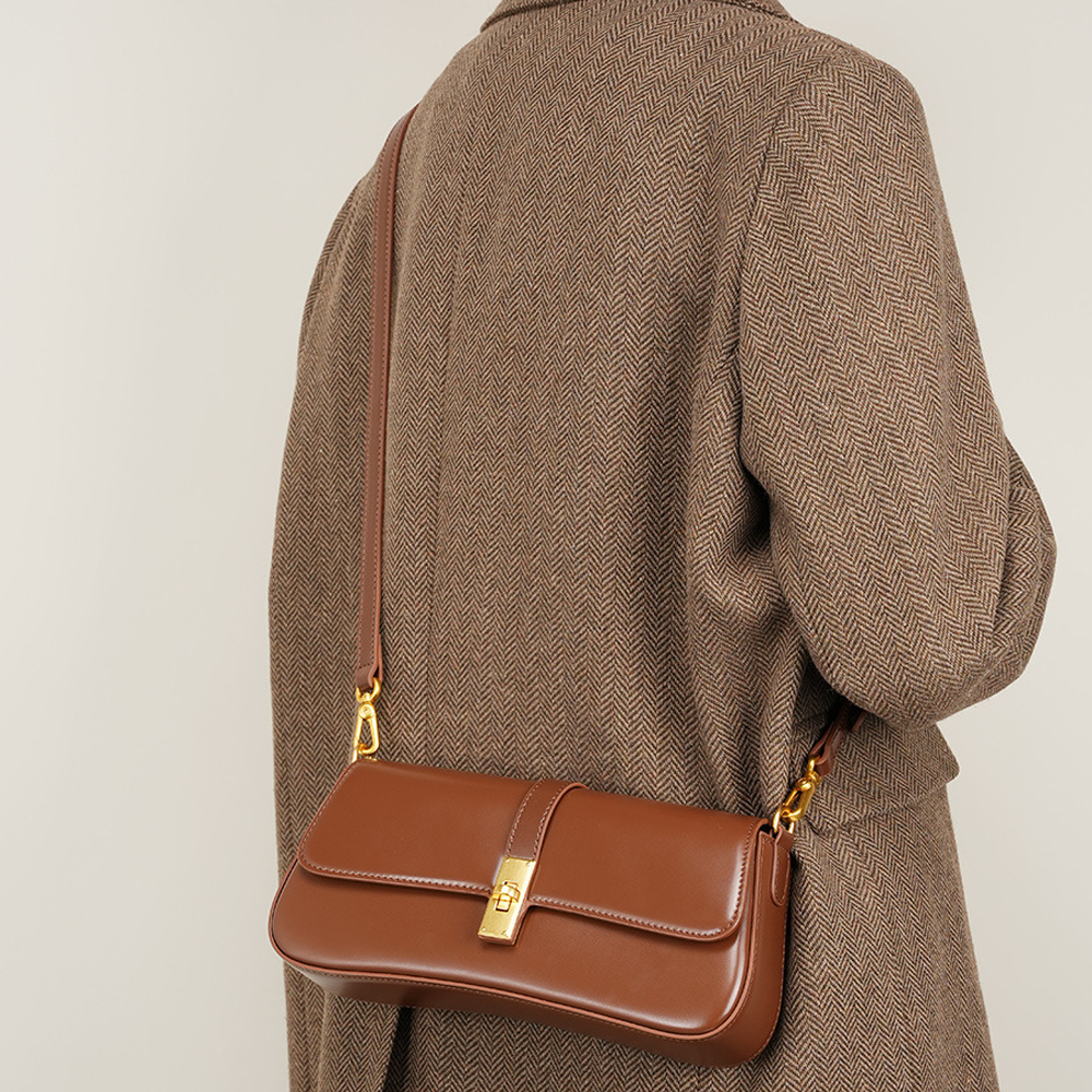 517 Small Genuine Leather Crossbody Bag