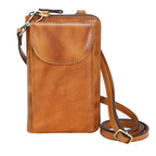 436 Vintage Genuine Leather Crossbody Phone Bag