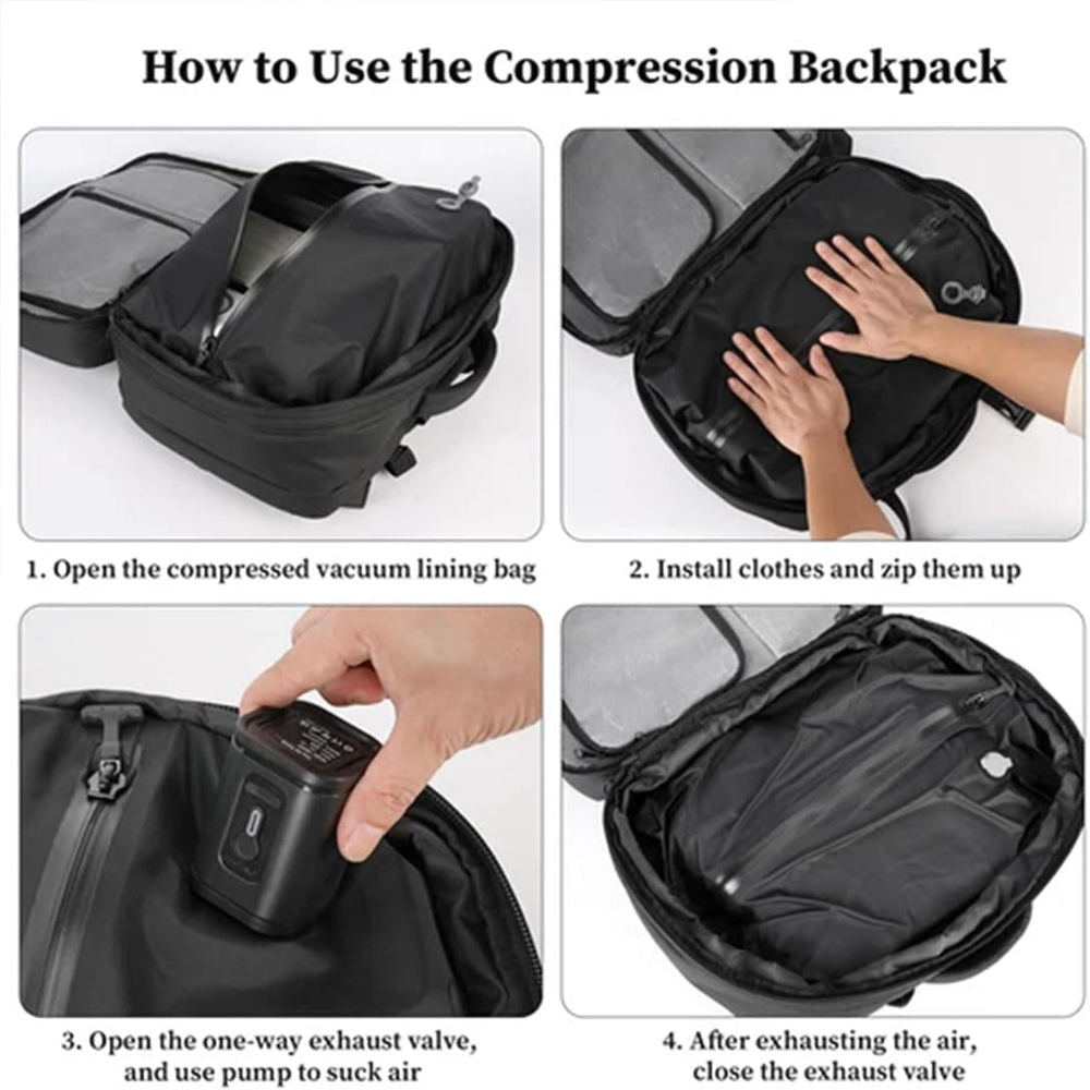 060 Vacpack Backpack With Pump