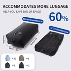 017 Vacuum Bags for Travel with Wireless Vacuum Pump