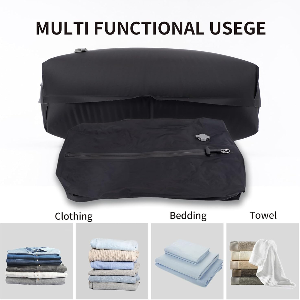 017 Vacuum Bags for Travel with Wireless Vacuum Pump