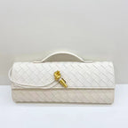 Genuine Cowhide Leather Clutch Bag 