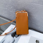 328 Women Genuine Leather Sling Cross-Body Wallet, Mobile Phone Bags For Women