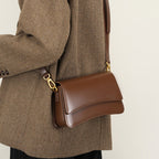 leather women crossbody bag